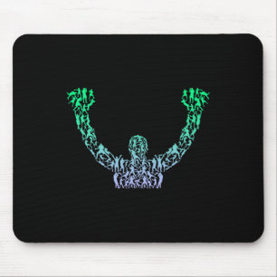 Mousepad Boys Silhouer Boxer Shirt Boxin Boxin