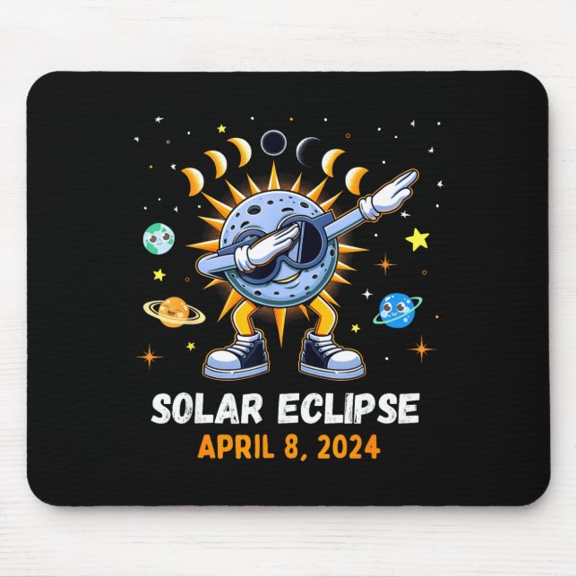 Mousepad Boys Total Solar Eclipse Dabbing Toddler (Frente)