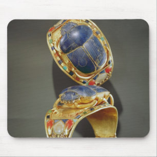 Mousepad Bracelete do escaravelho, do túmulo de Tutankhamu