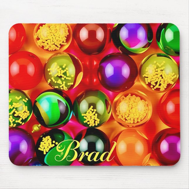 Mousepad BRAD ~ Zany Marble Patterno ~ (Frente)