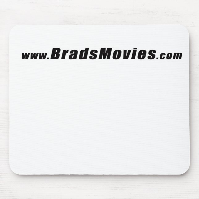 Mousepad BradsFilmes Design de logotipo em um (Frente)