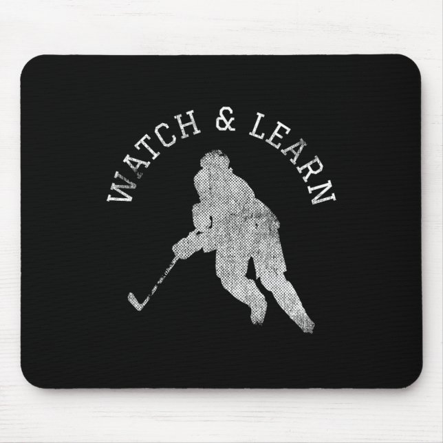 Mousepad Bragação da Experiência dos Jogadores de Hóquei (Frente)