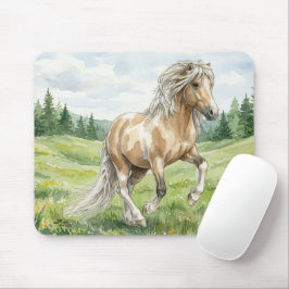 Mousepad Brana Pinto Palomino Icelandic Watercolor