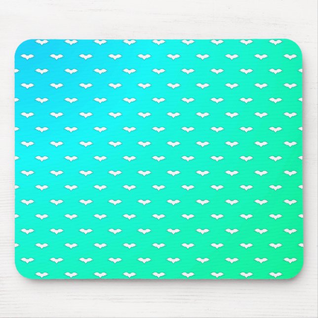 Mousepad Branca de Bats Pequenos (Frente)