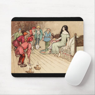 Mousepad Branca de Neve Fada
