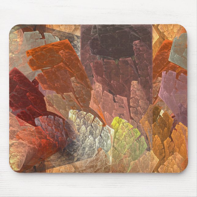 Mousepad Branch Coral Mushrooms (Frente)