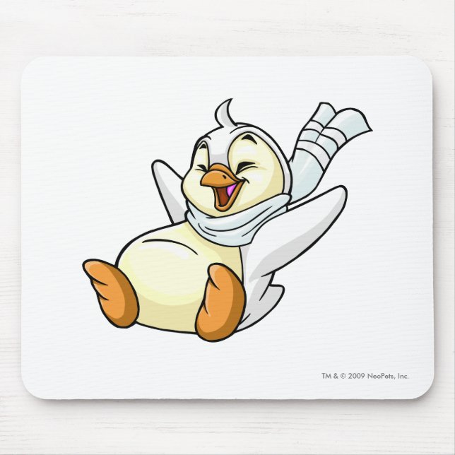 Mousepad Branco de Bruce (Frente)