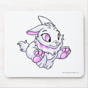 Mousepad Branco de Cybunny