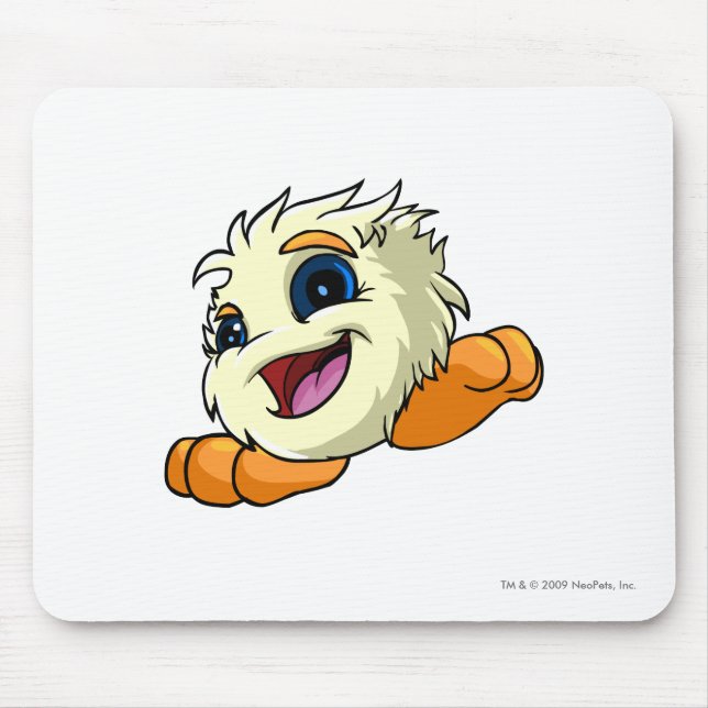Mousepad Branco de JubJub (Frente)