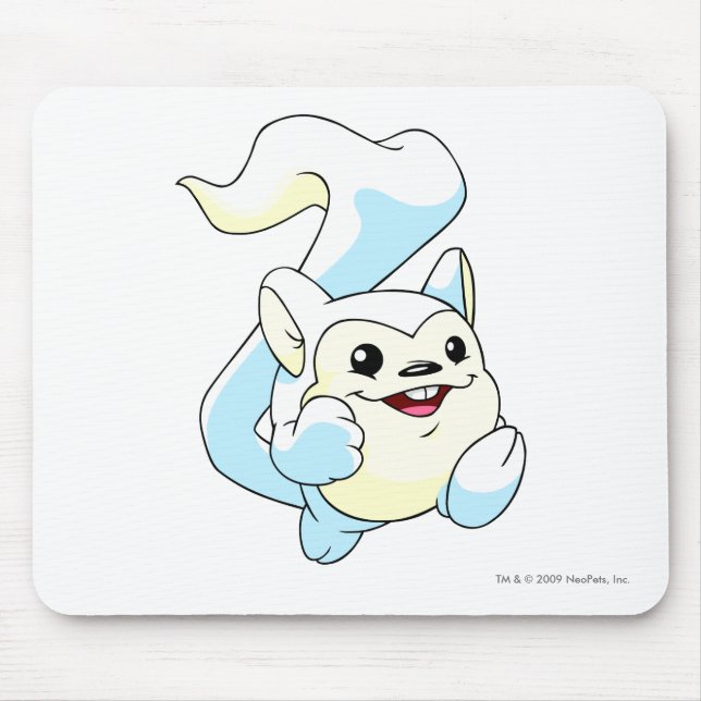 Mousepad Branco de Meerca (Frente)