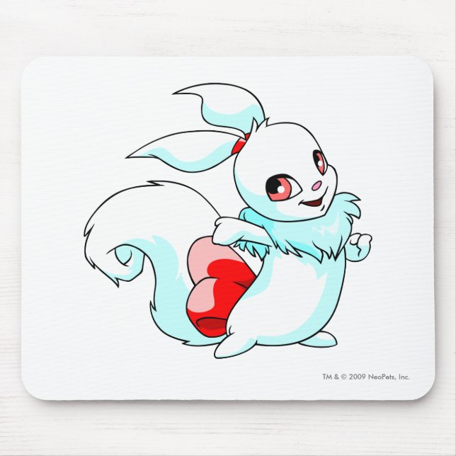 Mousepad Branco de Usul (Frente)