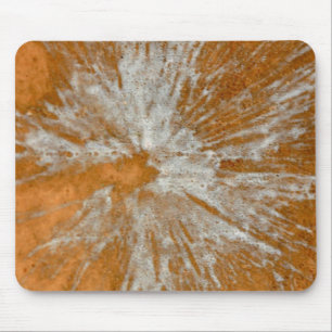 Mousepad Branco no Paintball Dourado