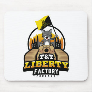 Mousepad (Branco) por fábrica de liberdade T&T