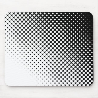 Mousepad Branco preto