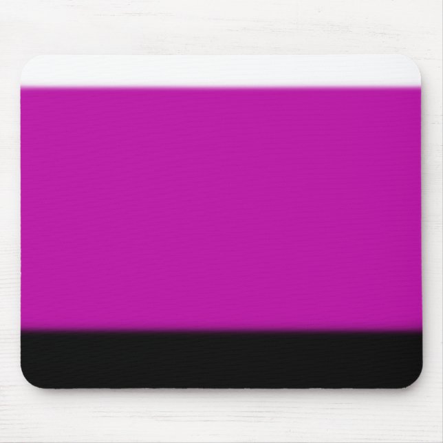 Mousepad Branco, rosa e preto (Frente)