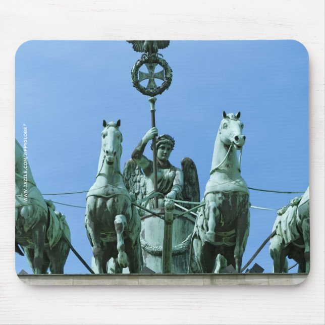 Mousepad Brandeburgo Gate Quadriga Berlin (Frente)