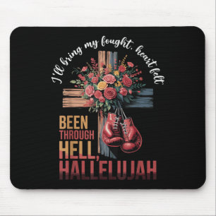 Mousepad Brandon Duro Lutou Aleluia Louva Jesus Cristo