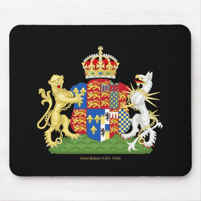 Mousepad Brasão Anne Boleyn (Frente)
