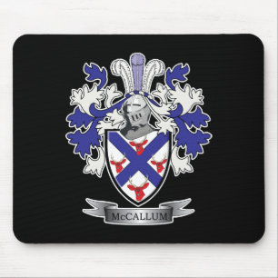 Mousepad Brasão da crista da família de McCallum
