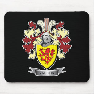 Mousepad Brasão da crista da família de Vaughn