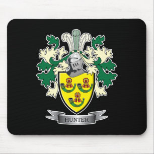 Mousepad Brasão da crista da família do caçador