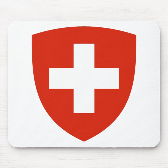 Mousepad Brasão da suiça (Frente)