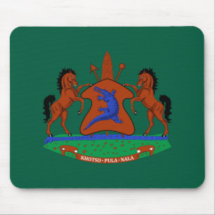 Mousepad brasão de armas bandeira país símbolo heráldica em