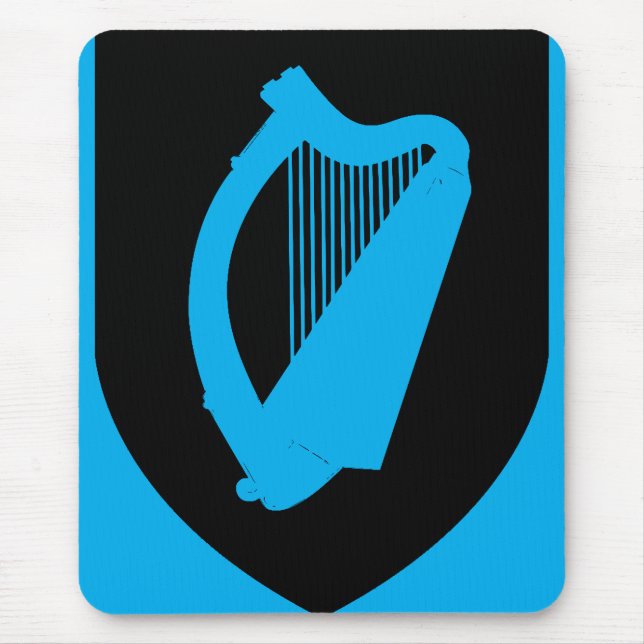 Mousepad Brasão de armas da Irlanda (Frente)