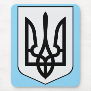 Mousepad Brasão de armas da Ucrânia