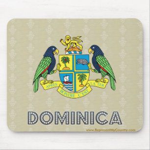 Mousepad Brasão de Dominica