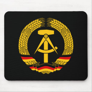 Mousepad Brasão de East Germany/selo estado da alemanha