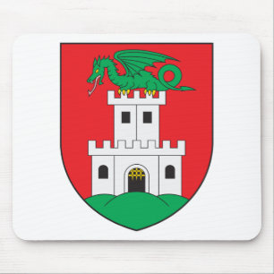 Mousepad Brasão de Ljubljana
