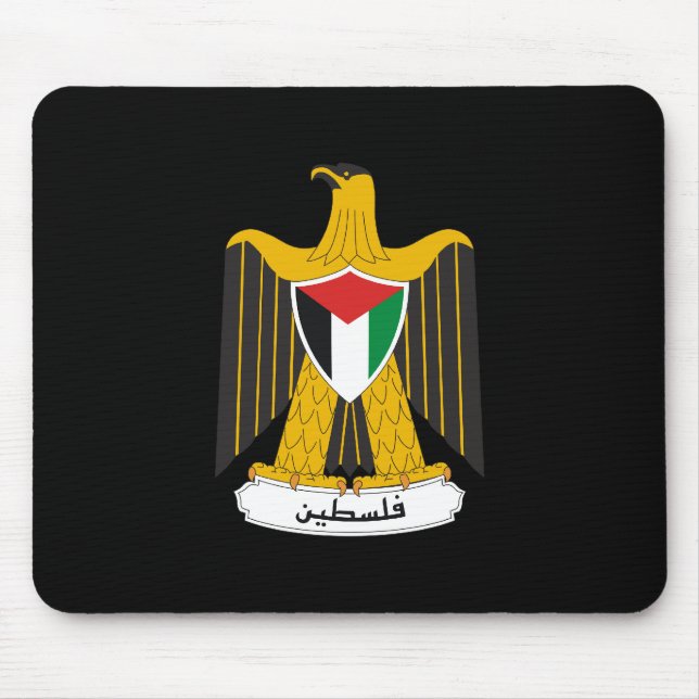 Mousepad Brasão de Palestina (Frente)
