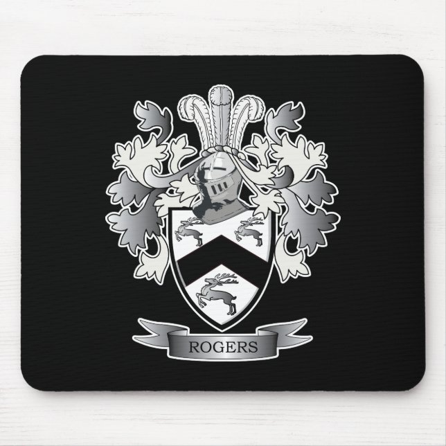 Mousepad Brasão de Rogers (Frente)