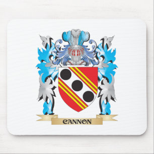 Mousepad Brasão do canhão - crista da família