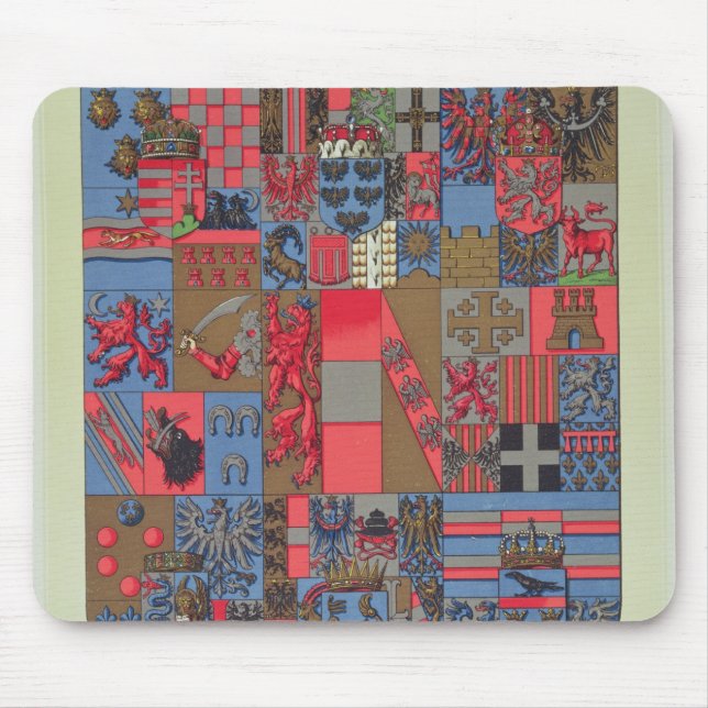 Mousepad Brasão do império Austro-Húngaro (Frente)
