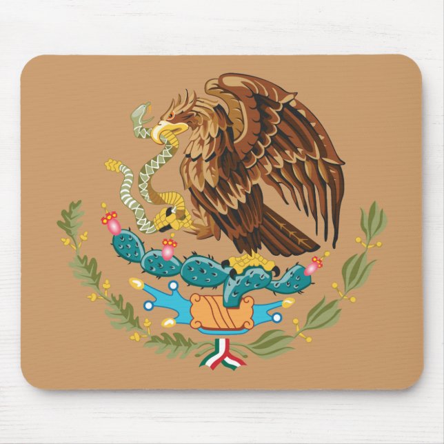 Mousepad Brasão México (Frente)
