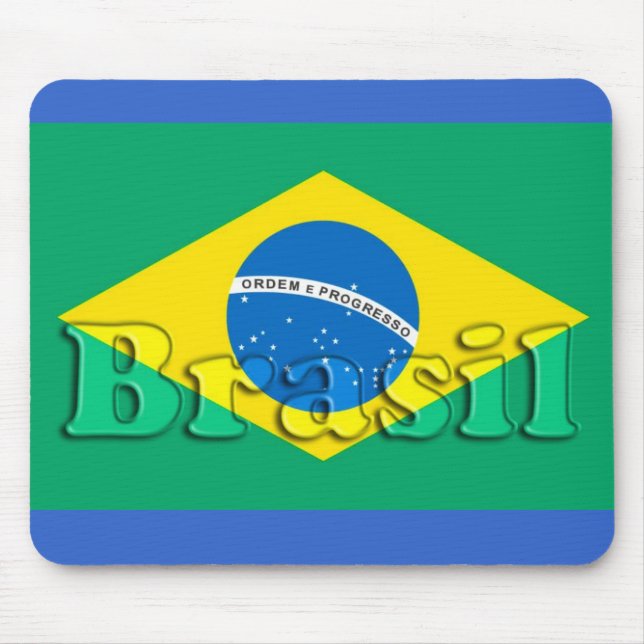 Mousepad Brasil (Frente)