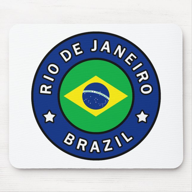 Mousepad Brasil do Rio de Janeiro (Frente)