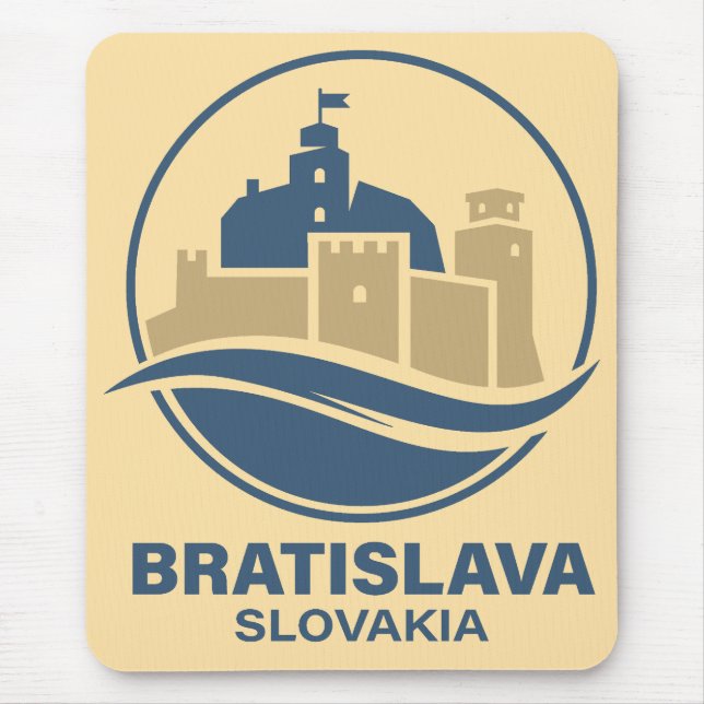 Mousepad Bratislave Slovakia Europe (Frente)