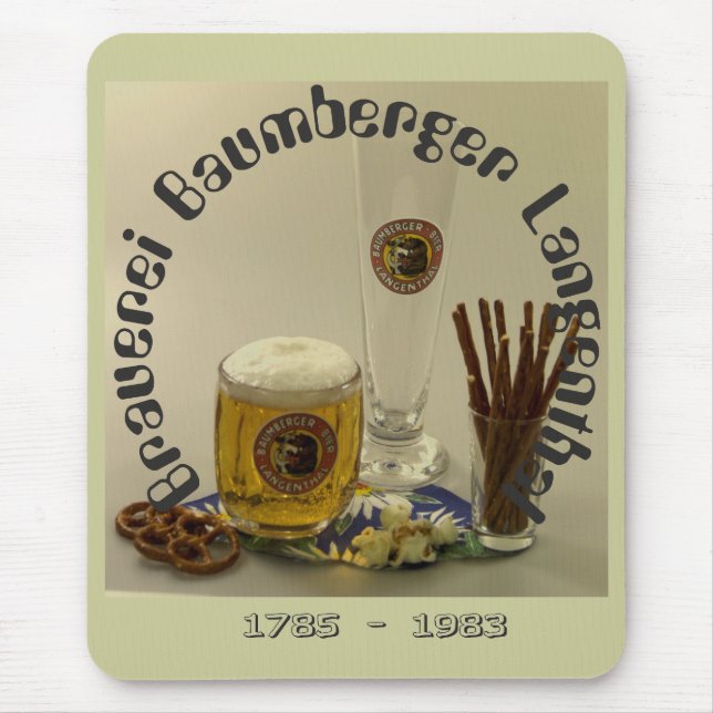 Mousepad Brauerei Baumberger Langenthal Mauspad (Frente)