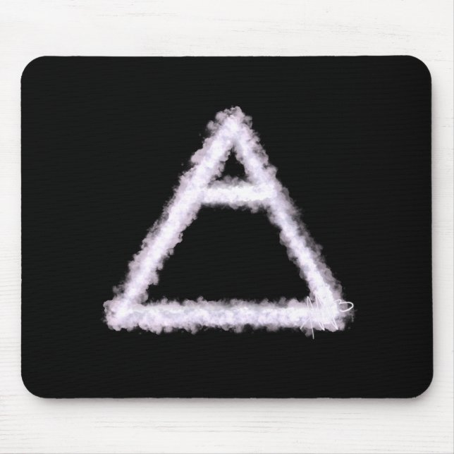 Mousepad Breezy Air Elelement Alchemy Symbol (Frente)