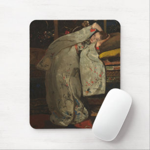 Mousepad Breitner, garota em um Kimono branco - 19º C.Fine 