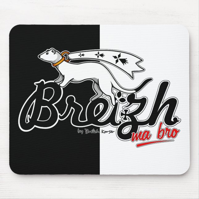 Mousepad Breizh ma bro (Frente)