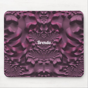 Mousepad BRENDA ~ 3D Rosa e Roxo