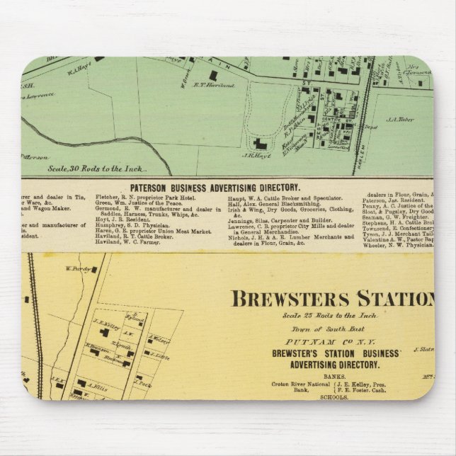 Mousepad Brewsters Sta, Patterson (Frente)