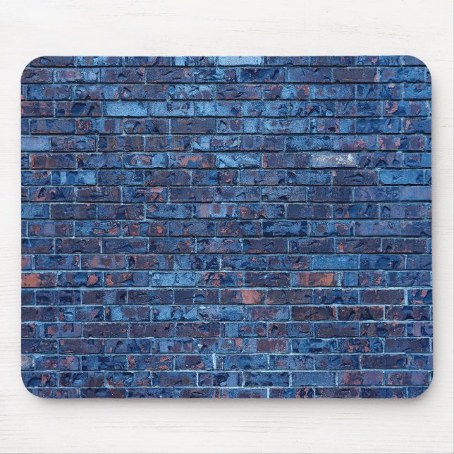 Mousepad Brick exposto azul Legal (Frente)