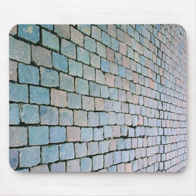 Mousepad Brick Plaza no Grand Place - Bruxelas, Bélgica (Frente)