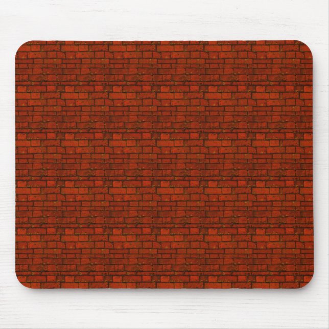 Mousepad Bricks Vermelhos (Frente)