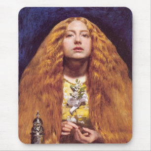 Mousepad Bridesmaid, c.1851, por John Everett Millais